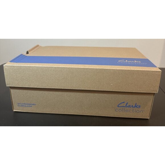 NIB Clarks Laurieann Ruby Women's Size 10 M Black Leather Sandals - Picture 9 of 11